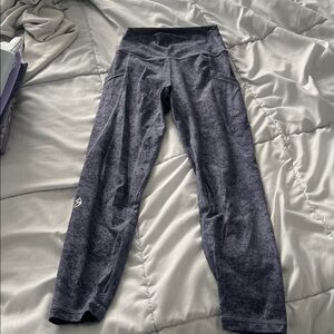 P'tula bluish/charcoal Patterned Leggings